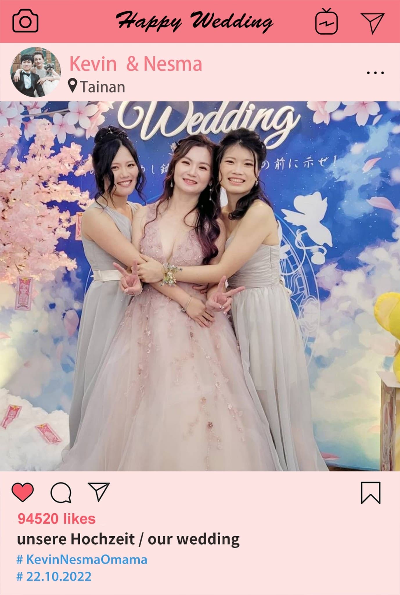 很慶幸沒有把拍拍印讓出，賓客玩得很開心，婚宴結束看到照片覺得一切都很值得！！