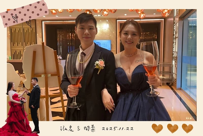 我們來分享婚禮心得了!!